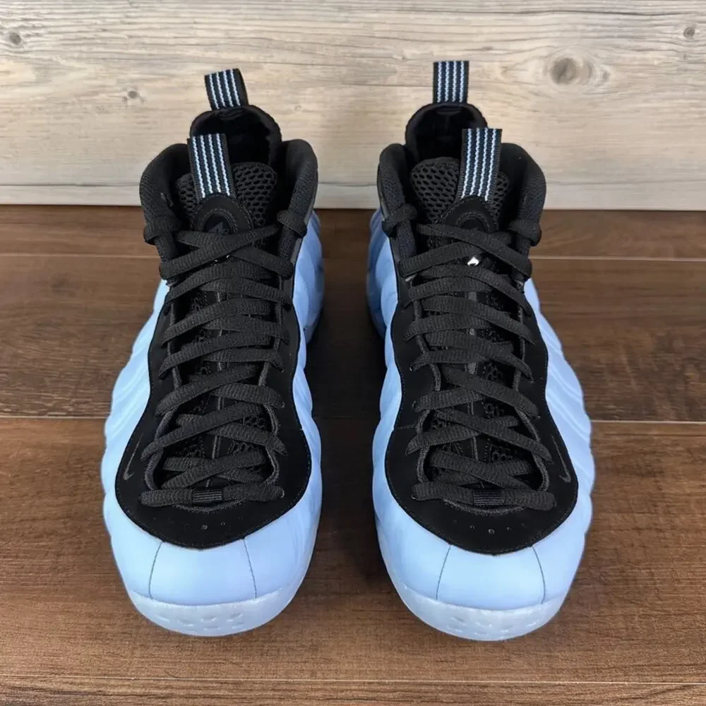 Nike Air Foamposite One Mens Size 8 Psychic Blue Black HJ6014 400 - Picture 3 of 5